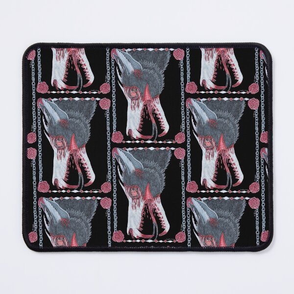Item preview, Demon wolf in colored pencils designed and sold by WolfRaven Creations.