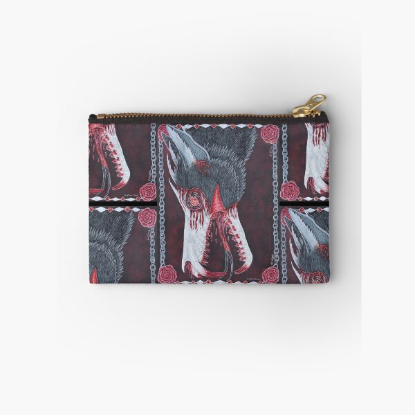 Item preview, Demon wolf in colored pencils  designed and sold by WolfRaven Creations.