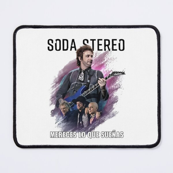 Item preview, Soda Stereo Mereces Lo Que Sueñas Retro designed and sold by MindrootEchoart.