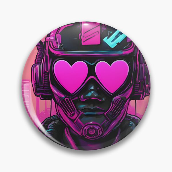 Item preview, Cyberpunk Robot, Black Leather Jacket, And Pink Headphones  designed and sold by DEC02.