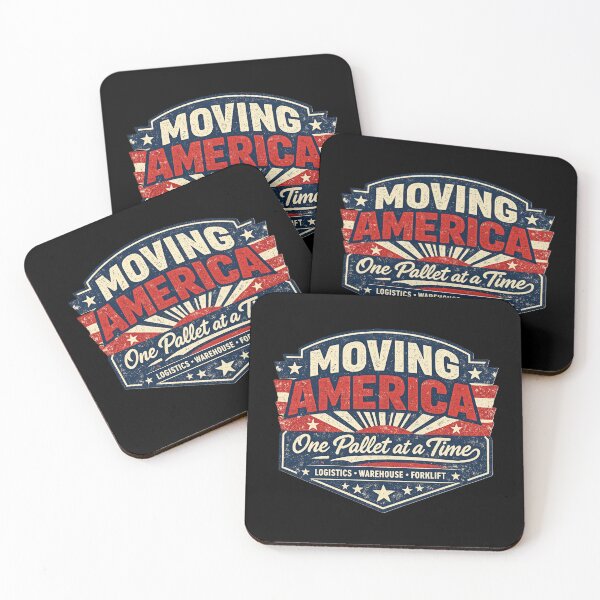 Item preview, Moving America One Pallet At A Time designed and sold by RetroNibylander.