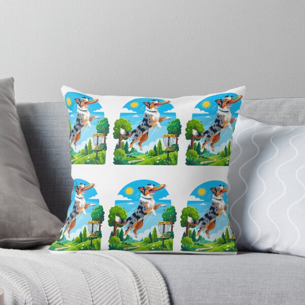 Item preview, Australian Shepherd Disc Golf Flying Frisbee Dog designed and sold by PictoVibe.