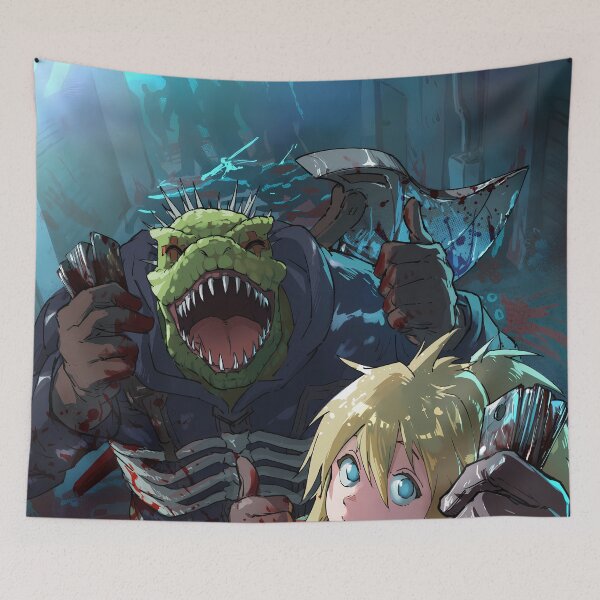 Item preview, Nikaido Dorohedoro Alley Duo Monster Friend Energy designed and sold by bystudiolereve.
