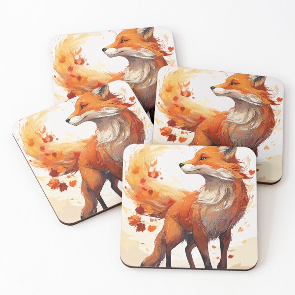 Item preview, The Fox of Falling Leaves designed and sold by bb-15artstudio.