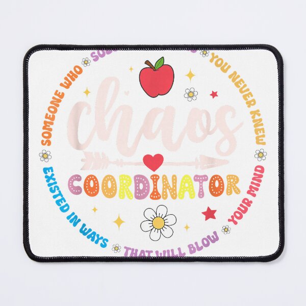 Item preview, Cute Chaos Coordinator Teacher Funny First Day of School T-Shirt designed and sold by kevincuellar.