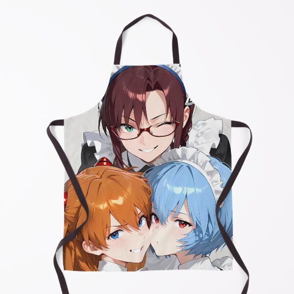 Item preview, Makinami Mari Illustrious Evangelion Maid Trio Playful Wink designed and sold by bystudiolereve.