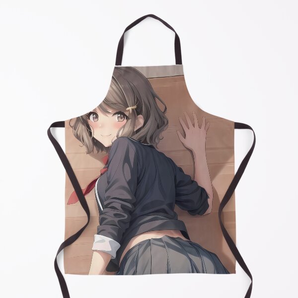 Item preview, Tomoe Koga Bunny Girl Senpai Playful Hallway Smile designed and sold by bystudiolereve.