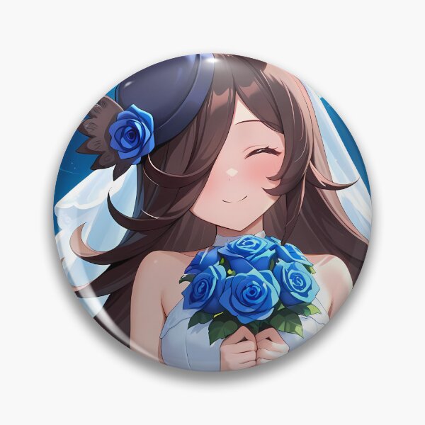 Item preview, Rice Shower Uma Musume Pretty Derby Blue Rose Bridal Moon designed and sold by bystudiolereve.