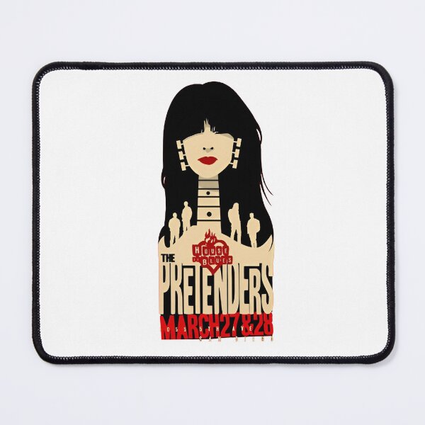 Item preview, The Pretenders House Of Blues Retro Concert Poster designed and sold by MindrootEchoart.