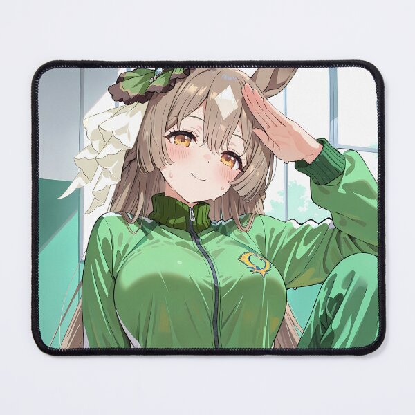 Item preview, Satono Diamond Uma Musume Pretty Derby Green Gym Smile designed and sold by bystudiolereve.