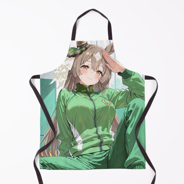 Item preview, Satono Diamond Uma Musume Pretty Derby Green Gym Smile designed and sold by bystudiolereve.