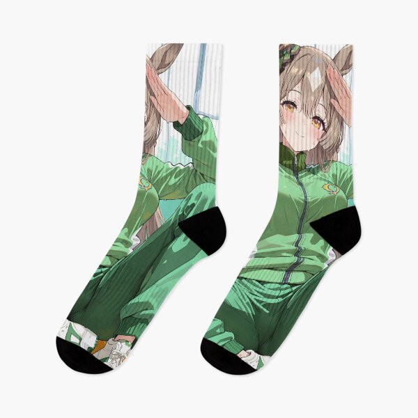 Item preview, Satono Diamond Uma Musume Pretty Derby Green Gym Smile designed and sold by bystudiolereve.