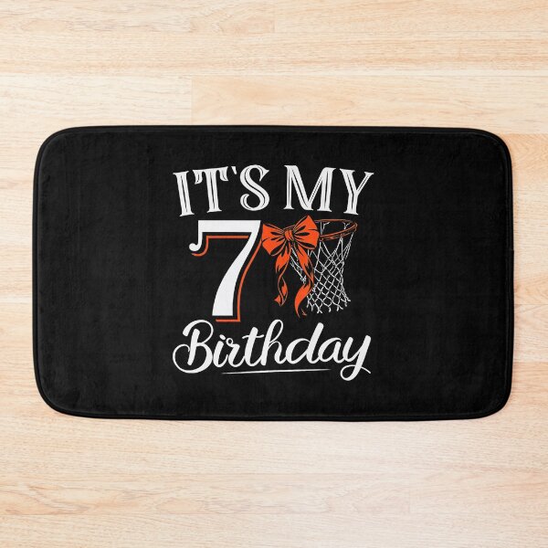 Item preview, Orange Coquette Basketball Seventh Birthday Hoop Party Celebration designed and sold by allistermariam.