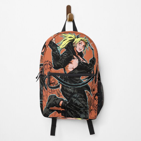 Item preview, Nikaido Dorohedoro Dumpling Chef Chaos With Bright Orange Energy designed and sold by MicaheHaffner.