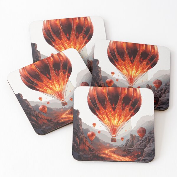 Item preview, Festival of Lava Balloons designed and sold by bb-15artstudio.