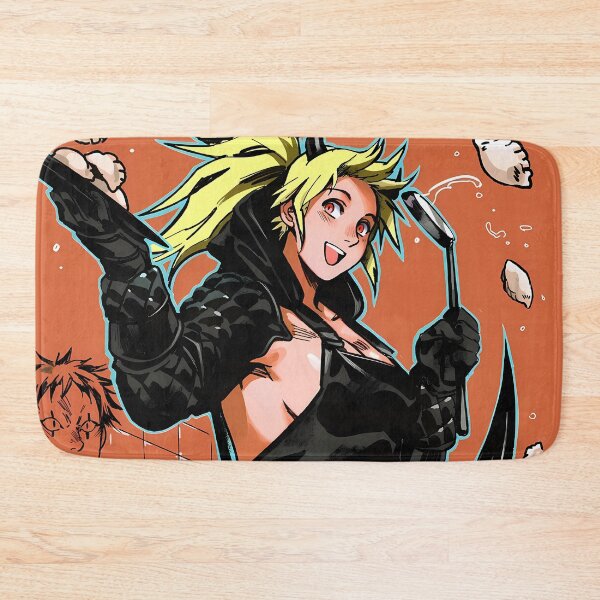 Item preview, Nikaido Dorohedoro Dumpling Chef Chaos With Bright Orange Energy designed and sold by MicaheHaffner.