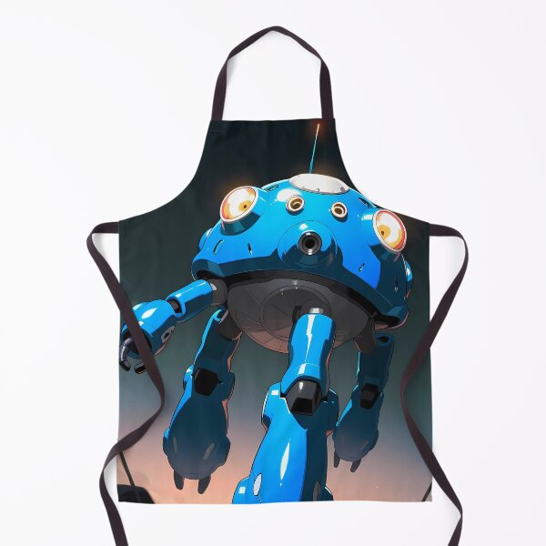 Item preview, Tachikoma Ghost in the Shell Blue Mecha Twilight Cyberpunk Pose designed and sold by MicaheHaffner.
