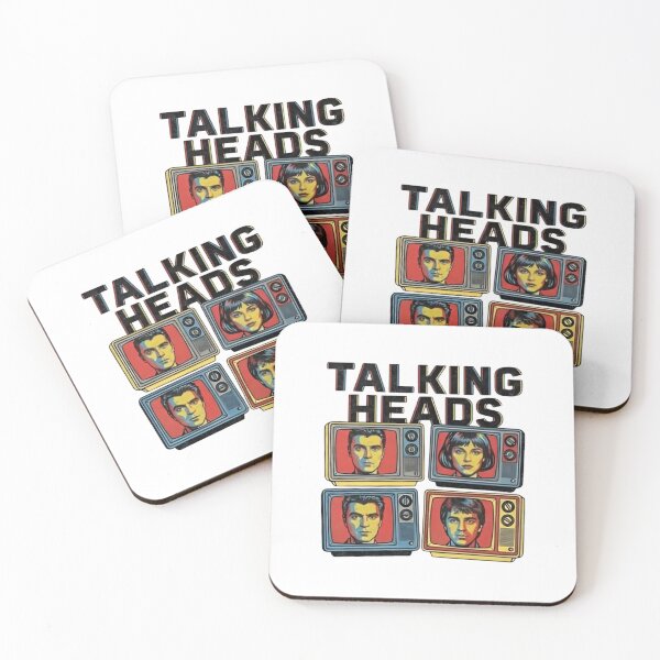 Item preview, Talking Heads Retro TV Vintage New Wave designed and sold by MindrootEchoart.