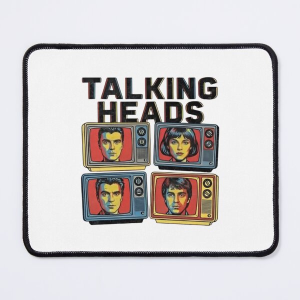 Item preview, Talking Heads Retro TV Vintage New Wave designed and sold by MindrootEchoart.