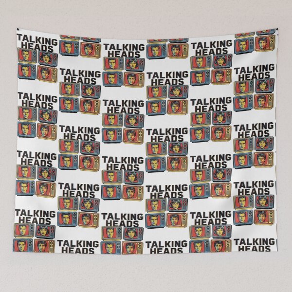 Item preview, Talking Heads Retro TV Vintage New Wave designed and sold by MindrootEchoart.