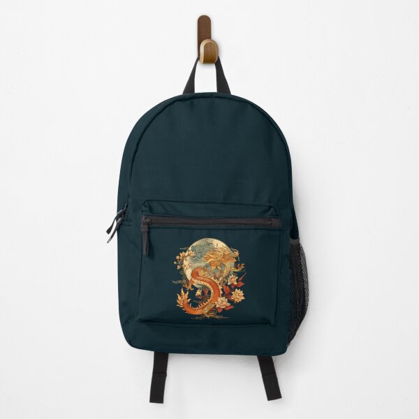 Item preview, Crimson Lunar Floral Dragon Art Noveau T-Shirt designed and sold by GabrielaPeterse.
