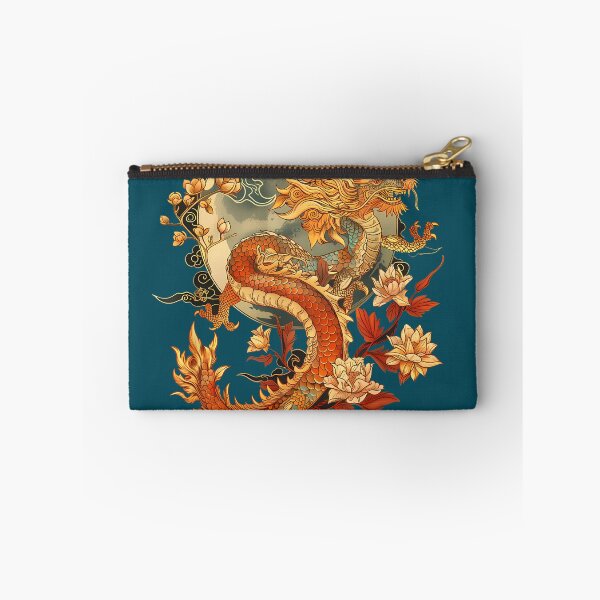 Item preview, Crimson Lunar Floral Dragon Art Noveau T-Shirt designed and sold by GabrielaPeterse.