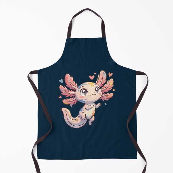 Item preview, Cute Kawaii Axolotl With Hearts Pastel Fantasy Pet T-Shirt designed and sold by GabrielaPeterse.