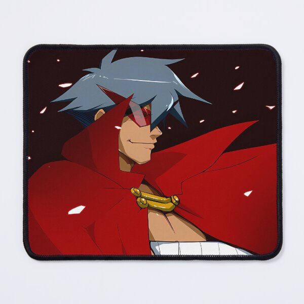 Item preview, Kamina Gurren Lagann Red Cape Confident Anime Smile designed and sold by MicaheHaffner.