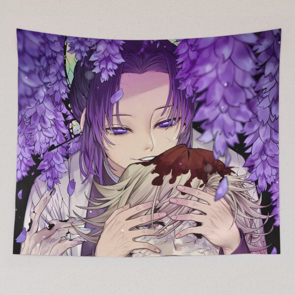 Item preview, Douma Demon Slayer Wisteria Shadow Gaze designed and sold by MicaheHaffner.