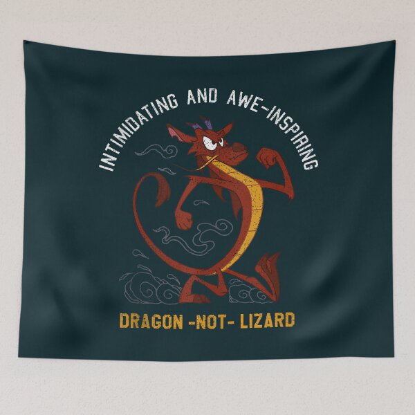 Item preview, Disney Mulan Mushu Dragon Not Lizard Portrait   designed and sold by GabrielaPeterse.