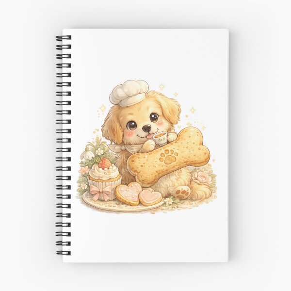 Item preview, Professional Treat Tester Golden Retriever – Cute Chef Dog with Giant Biscuit Kawaii Cartoon designed and sold by MrDev.