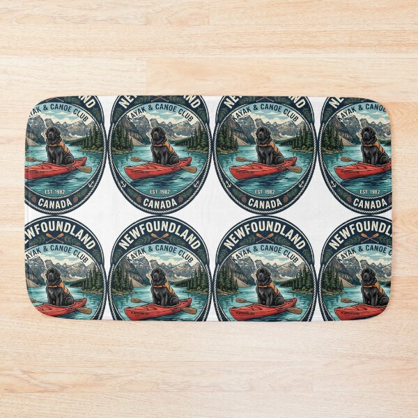 Item preview, Newfoundland Kayak Canoe Club Water Rescue Dog designed and sold by PictoVibe.