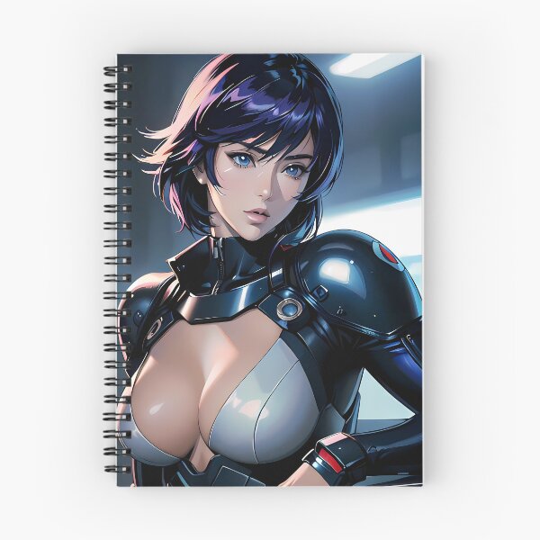 Item preview, Motoko Kusanagi Ghost in the Shell Blue Neon Sentinel designed and sold by MicaheHaffner.