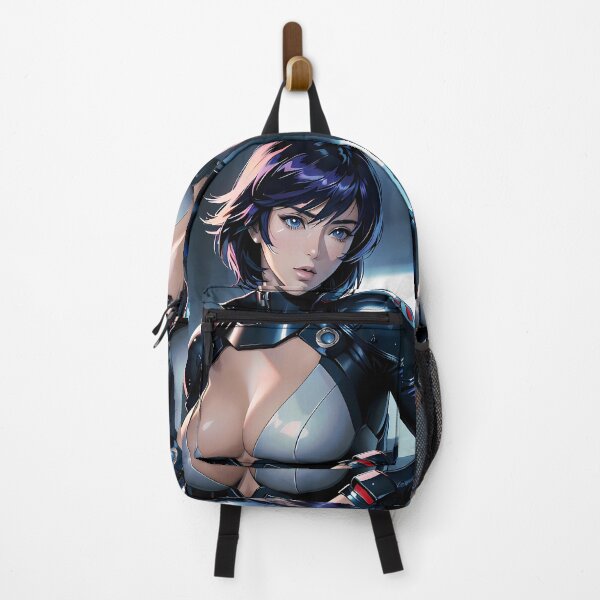 Item preview, Motoko Kusanagi Ghost in the Shell Blue Neon Sentinel designed and sold by MicaheHaffner.