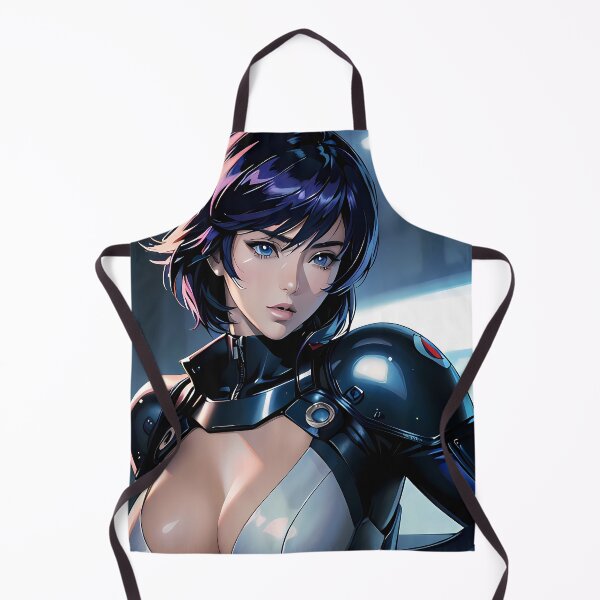 Item preview, Motoko Kusanagi Ghost in the Shell Blue Neon Sentinel designed and sold by MicaheHaffner.