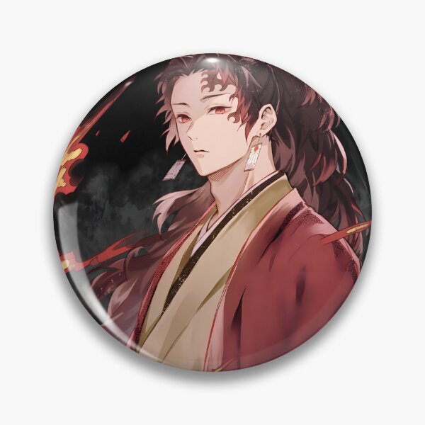 Item preview, Yoriichi Tsugikuni Demon Slayer Flame Aura Portrait designed and sold by MicaheHaffner.