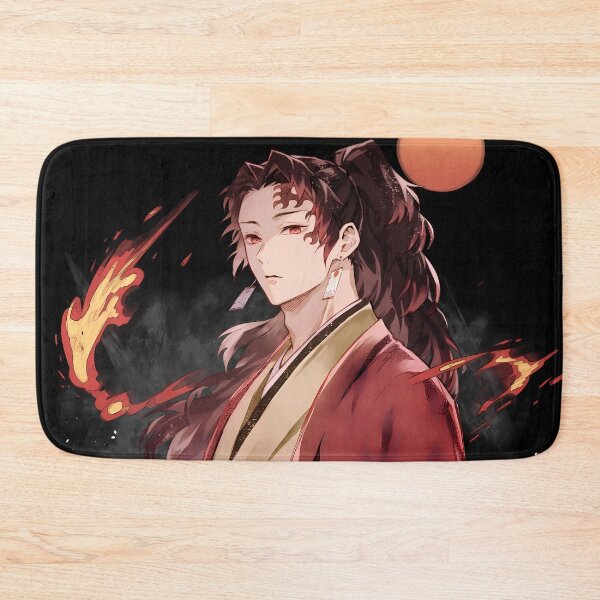 Item preview, Yoriichi Tsugikuni Demon Slayer Flame Aura Portrait designed and sold by MicaheHaffner.