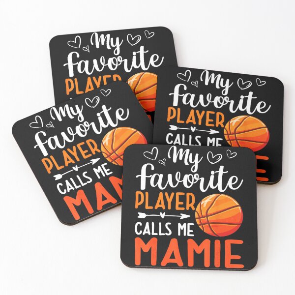 Aperçu de l'œuvre Mon joueur préféré m'appelle Mamie. Sports en famille et basketball. créée et vendue par allistermariam.