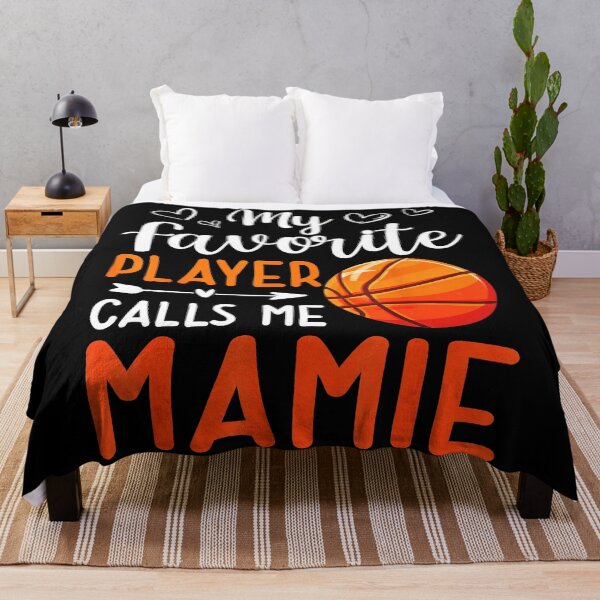 Item preview, My Favorite Player Calls Me Mamie Basketball Family Sports designed and sold by allistermariam.