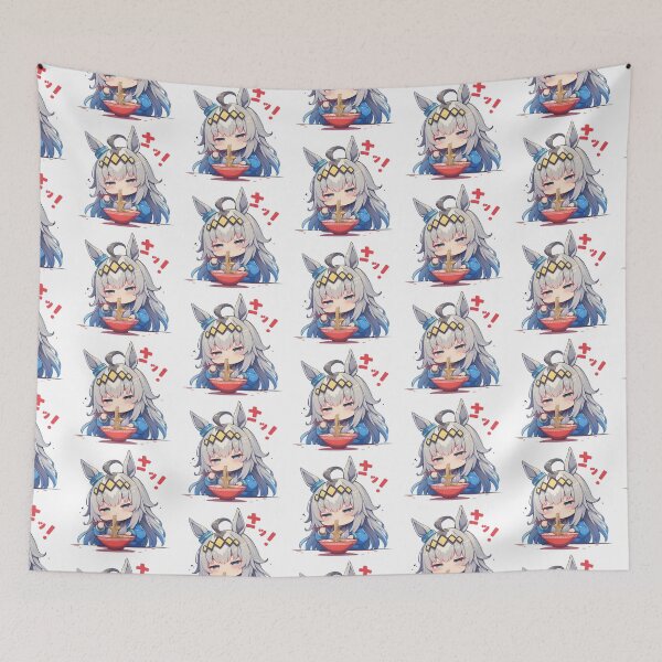 Item preview, Oguri Cap Uma Musume Kawaii Ramen Sleepy Champion designed and sold by mildaclairmo.