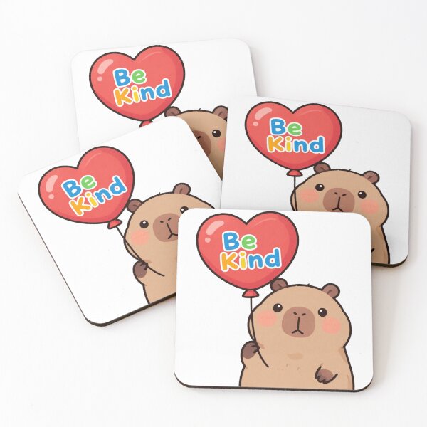 Item preview, Capybara - Be kind designed and sold by GUNAPRIYAA.