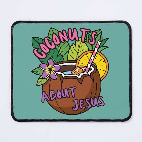Item preview, Coconuts About Jesus Love Co Co Nuts Tropical Drink Beach Summer Cocktail designed and sold by Forevermore.
