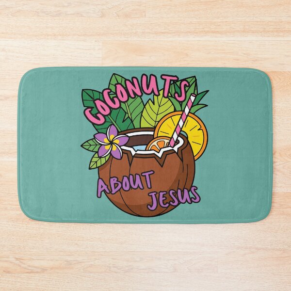 Item preview, Coconuts About Jesus Love Co Co Nuts Tropical Drink Beach Summer Cocktail designed and sold by Forevermore.