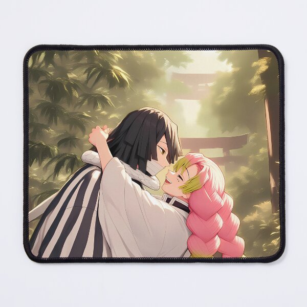 Item preview, Obanai Iguro Demon Slayer Forest Embrace Scene designed and sold by MicaheHaffner.