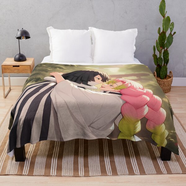 Item preview, Obanai Iguro Demon Slayer Forest Embrace Scene designed and sold by MicaheHaffner.