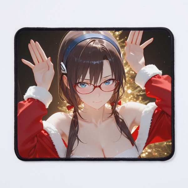 Item preview, Makinami Mari Illustrious Neon Genesis Evangelion Christmas Spark designed and sold by MicaheHaffner.