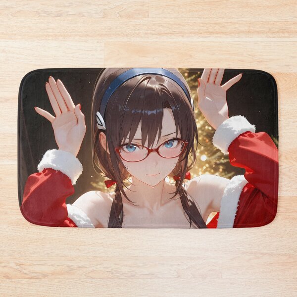 Item preview, Makinami Mari Illustrious Neon Genesis Evangelion Christmas Spark designed and sold by MicaheHaffner.