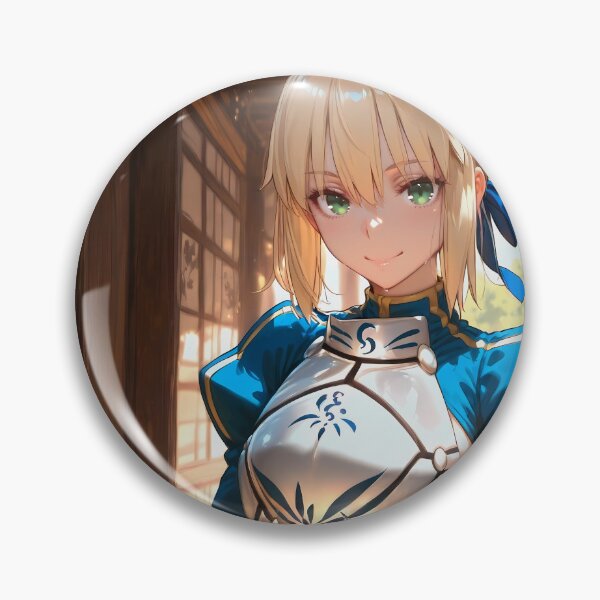 Item preview, Saber Fate Stay Night Blue Armor Shrine Walk designed and sold by MicaheHaffner.