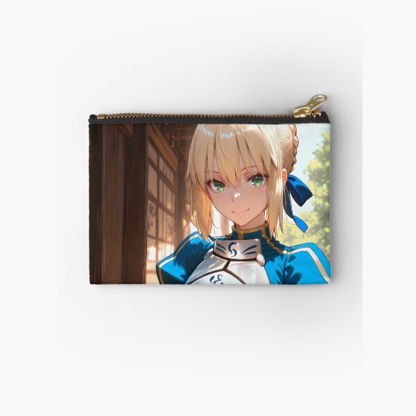 Item preview, Saber Fate Stay Night Blue Armor Shrine Walk designed and sold by MicaheHaffner.