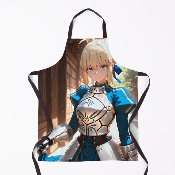 Item preview, Saber Fate Stay Night Blue Armor Shrine Walk designed and sold by MicaheHaffner.